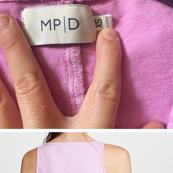 MinkPink Lexi Dress Button Down Denim dress - Picture 2 of 2